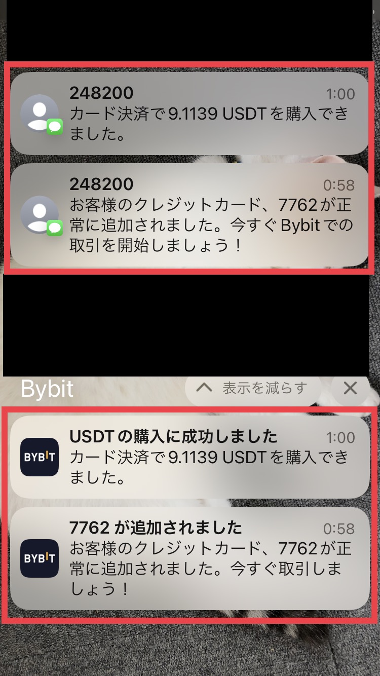 BYBIT 新カード入金　やり方